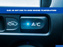 Car AC Off Due To High Engine Temperature