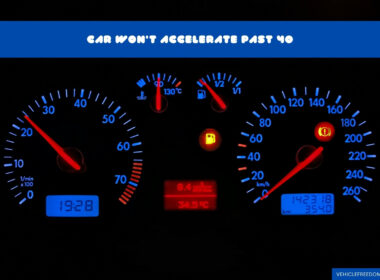Car won't Accelerate Past 40