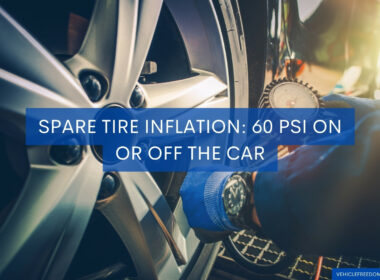 Spare Tire Inflation 60 PSI On or Off the Car