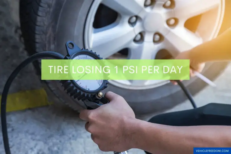 Tire Losing 1 PSI Per Day