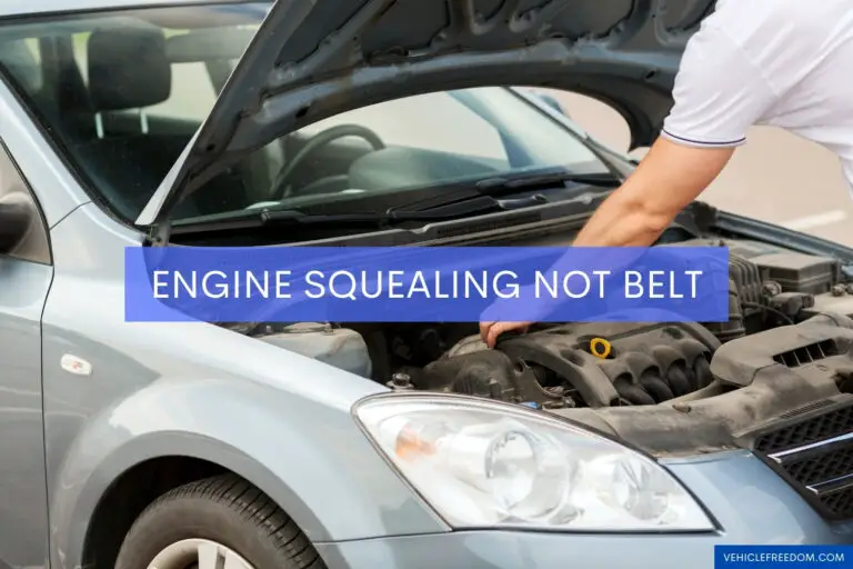 Engine Squealing Not Belt