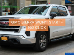 GMC Sierra Won't Start - No Click