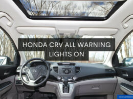 Honda CRV All Warning Lights On