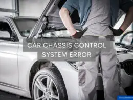 Car Chassis Control System Error
