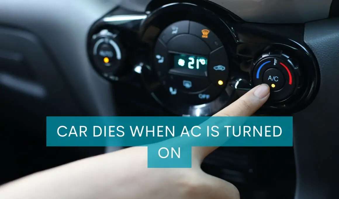 Car Dies When AC Is Turned On