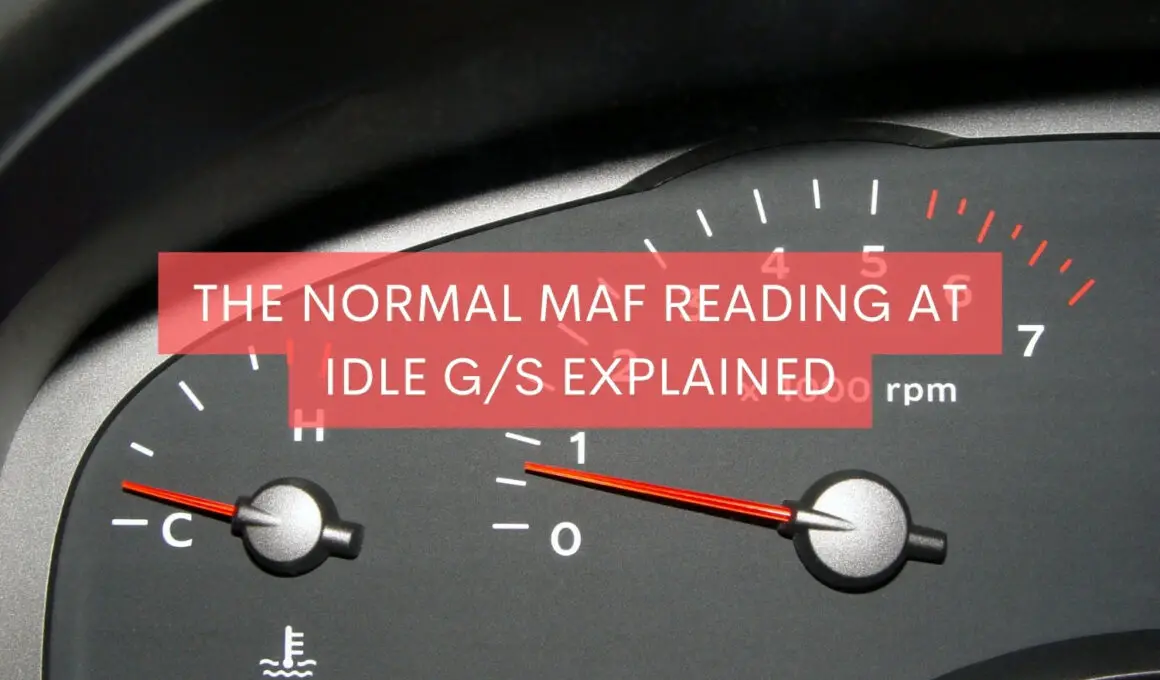The Normal MAF Reading At Idle GS Explained