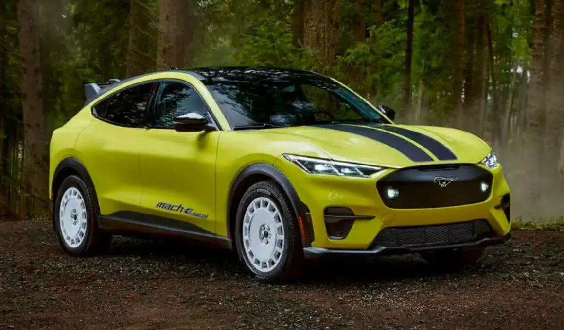 2024 Ford Mustang Mach E-Rally 480hp Set To Sell At Around $65K
