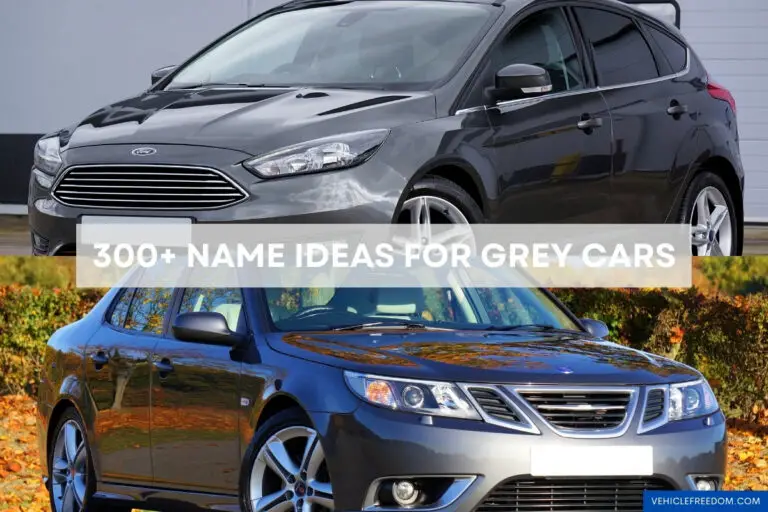 300+ Name Ideas For Grey Cars